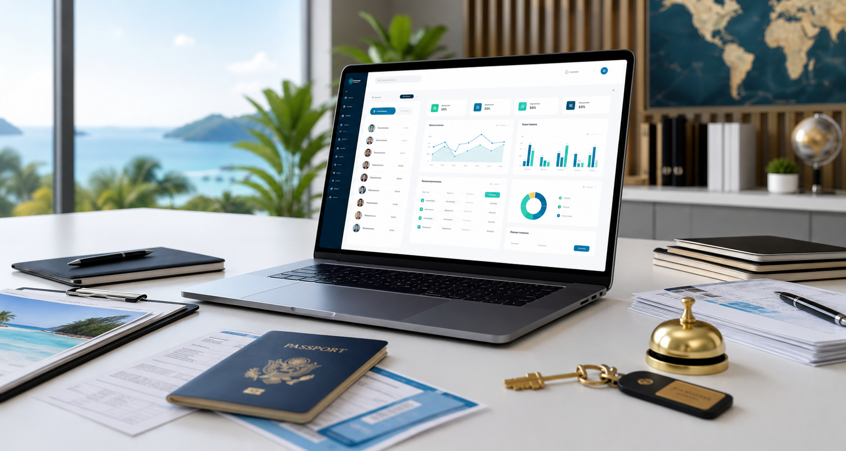 SUPERPOS CRM panel görünümü